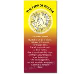 Year of Prayer: Maroon Lectern Frontal - LFYP24M